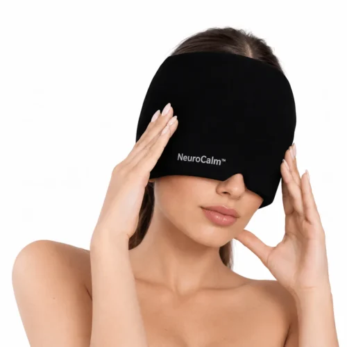 NeuroCalm™ Cap – Hot & Cold Migraine Relief Mask