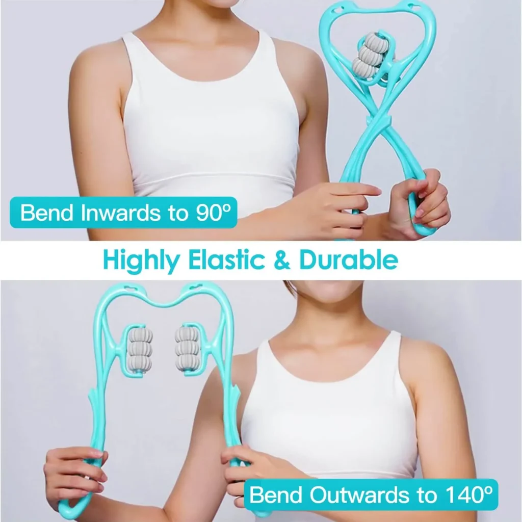 6-Ball Ergonomic Neck Roller Massager